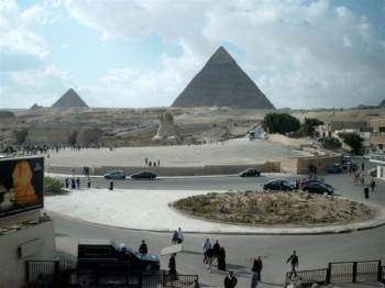 Egypt's Giza Pyramids And The Sphinx In Cairo