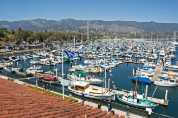 The Santa Barbara Harbor